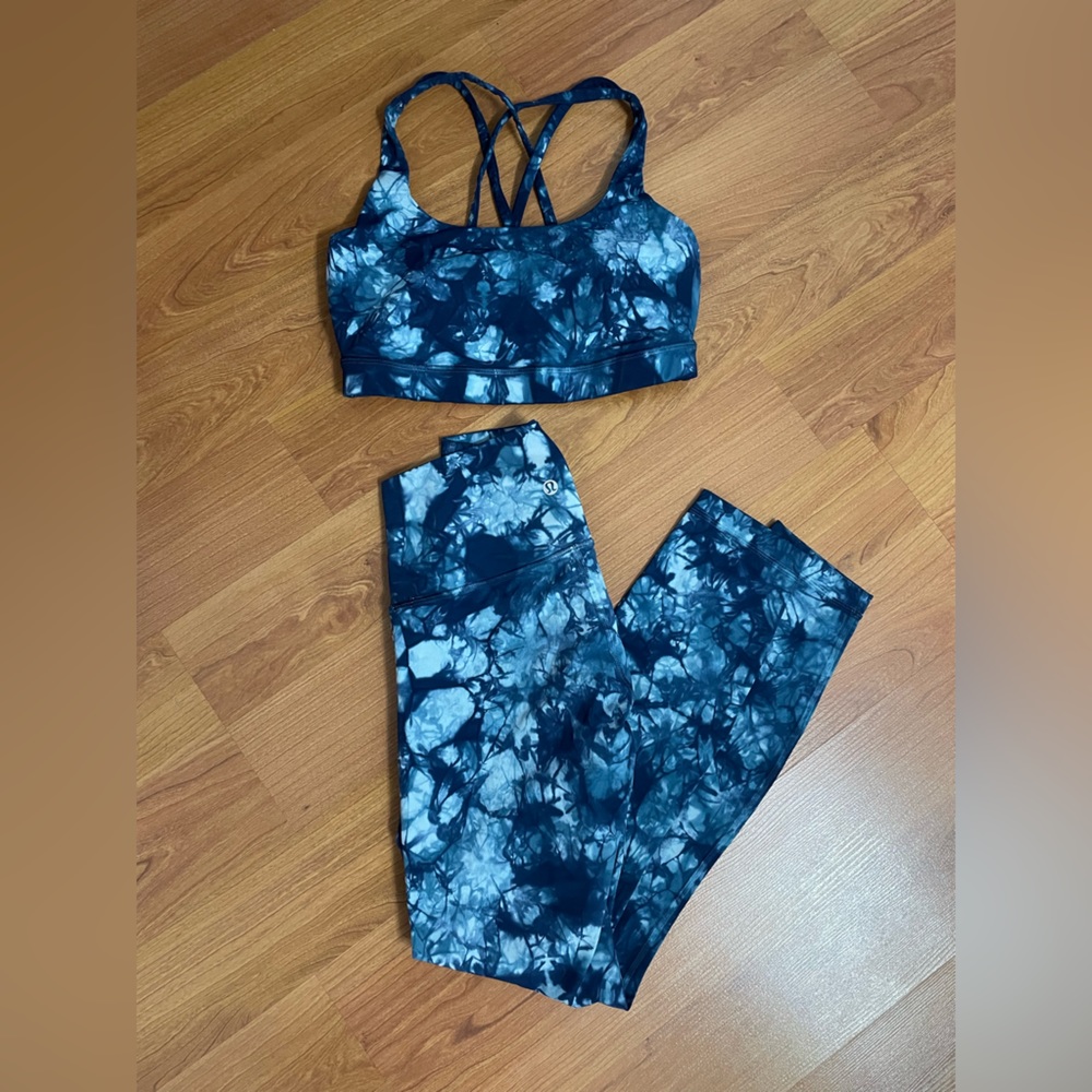 LULULEMON Wunder Under High Rise and Energy Bra Set (Luxtreme)